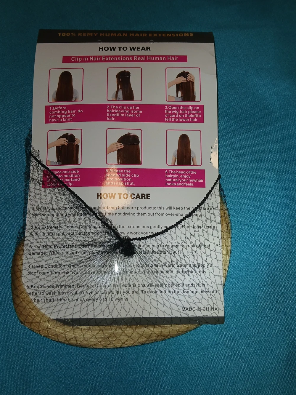 100% Human Hair 16